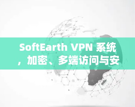 SoftEarth VPN 系统，加密、多端访问与安全防护的便捷解决方案
