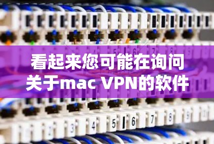 看起来您可能在询问关于mac VPN的软件。MAC VPN是一个用于网络访问的工具，通常用于在Mac电脑上访问互联网。以下是关于MAC VPN的一些信息