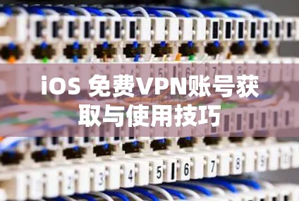 iOS 免费VPN账号获取与使用技巧 iOS 免费VPN账号获取与使用技巧