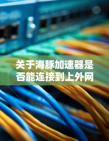 关于海豚加速器是否能连接到上外网，这取决于海豚加速器和上外网具体指的是什么。以下是一些可能的情况