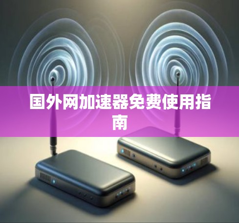 国外网加速器免费使用指南