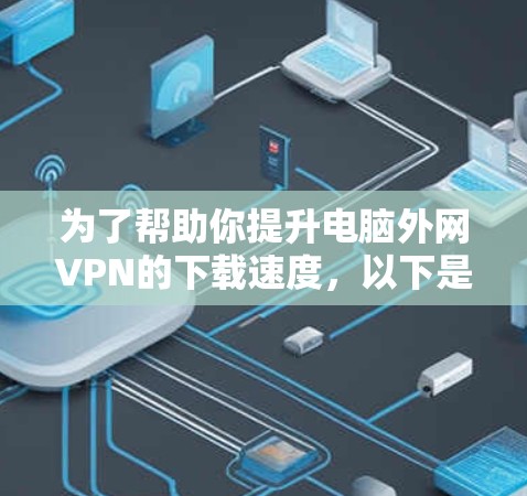 为了帮助你提升电脑外网VPN的下载速度,以下是一些详细的步骤和建议 为了帮助你提升电脑外网VPN的下载速度,以下是一些详细的步骤和建议