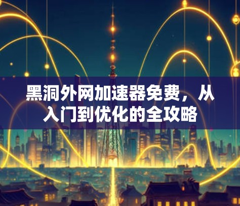 黑洞外网加速器免费，从入门到优化的全攻略