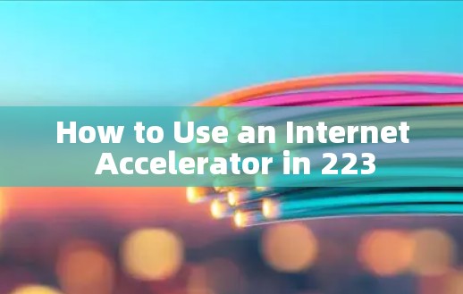 How to Use an Internet Accelerator in 223