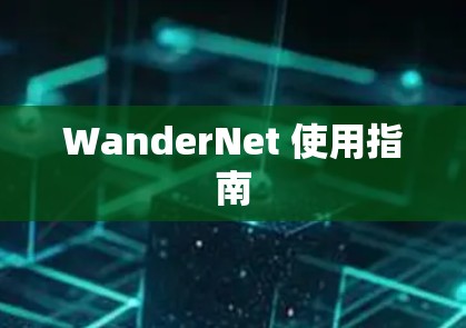 WanderNet 使用指南 WanderNet 使用指南