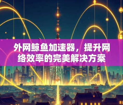 外网鲸鱼加速器,提升网络效率的完美解决方案 外网鲸鱼加速器,提升网络效率的完美解决方案
