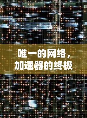唯一的网络，加速器的终极选择