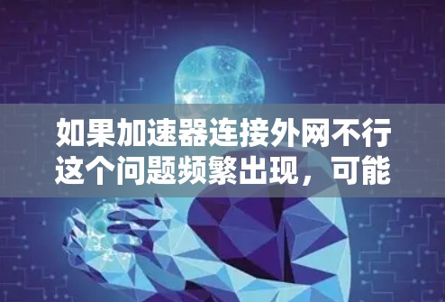 如果加速器连接外网不行这个问题频繁出现，可能需要考虑以下几点