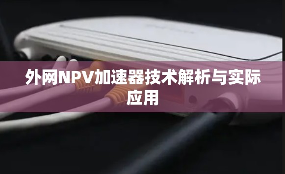 外网NPV加速器技术解析与实际应用