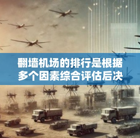 翻墙机场的排行是根据多个因素综合评估后决定的。以下是重要的排定标准