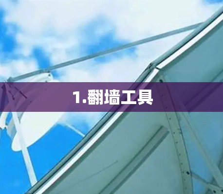 1.翻墙工具