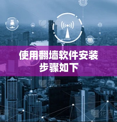 使用翻墙软件安装步骤如下