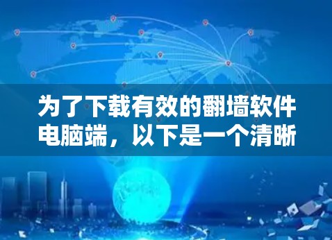 为了下载有效的翻墙软件电脑端,以下是一个清晰的步骤指南 为了下载有效的翻墙软件电脑端,以下是一个清晰的步骤指南