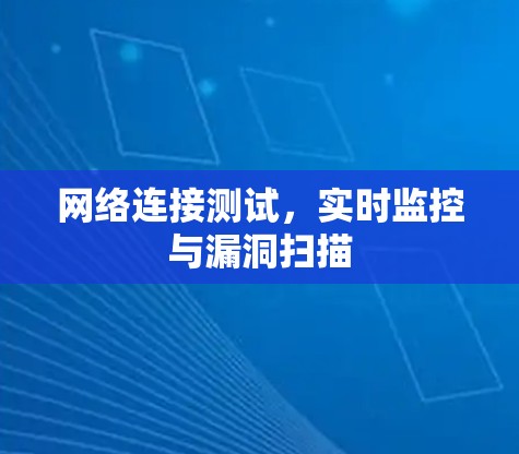网络连接测试,实时监控与漏洞扫描 网络连接测试,实时监控与漏洞扫描