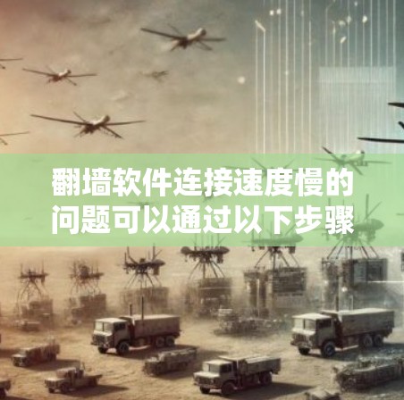 翻墙软件连接速度慢的问题可以通过以下步骤进行解决 翻墙软件连接速度慢的问题可以通过以下步骤进行解决