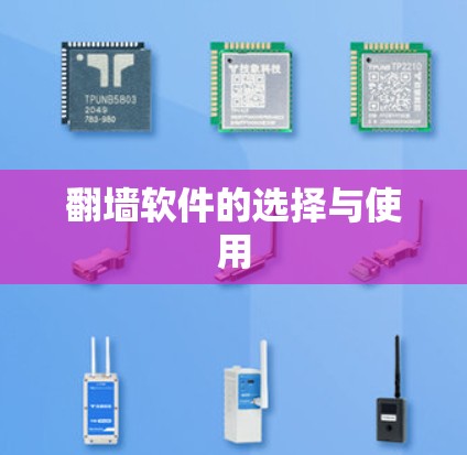 翻墙软件的选择与使用