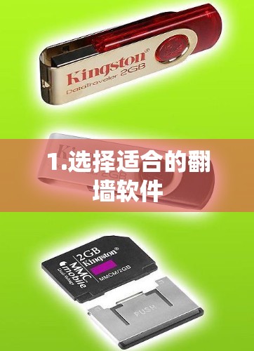 1.选择适合的翻墙软件