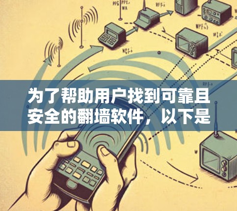 为了帮助用户找到可靠且安全的翻墙软件，以下是分步骤的推荐和评估过程