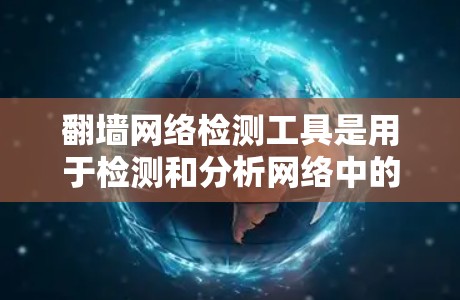 翻墙网络检测工具是用于检测和分析网络中的翻墙的工具，帮助管理员全面监控网络环境。以下是对这些工具的详细介绍