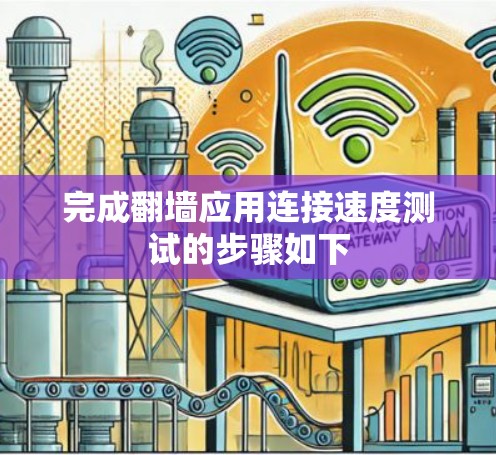 完成翻墙应用连接速度测试的步骤如下