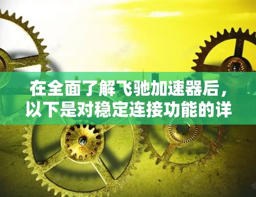 在全面了解飞驰加速器后,以下是对稳定连接功能的详细总结 在全面了解飞驰加速器后,以下是对稳定连接功能的详细总结