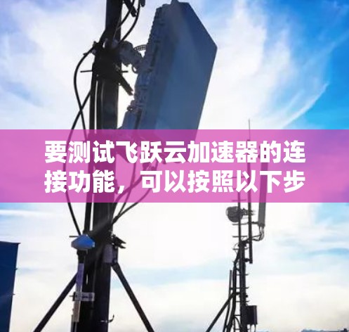 要测试飞跃云加速器的连接功能,可以按照以下步骤进行 要测试飞跃云加速器的连接功能,可以按照以下步骤进行