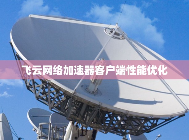 飞云网络加速器客户端性能优化