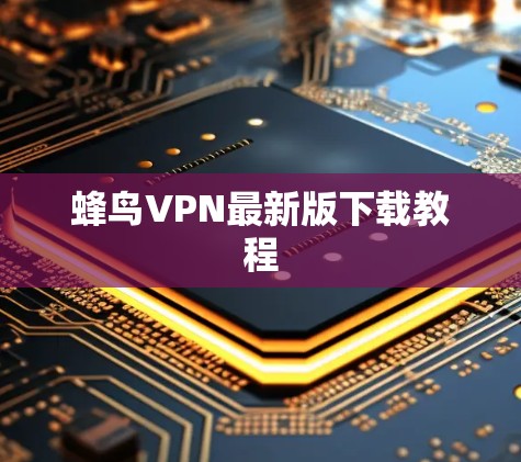 蜂鸟VPN最新版下载教程