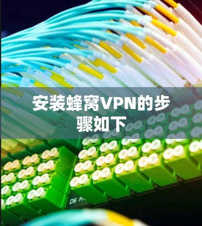 安装蜂窝VPN的步骤如下