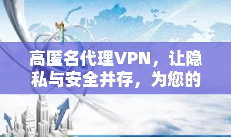 高匿名代理VPN，让隐私与安全并存，为您的流量保驾护航