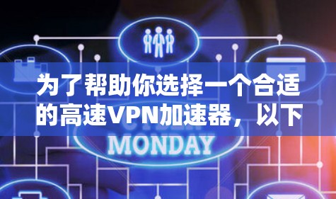 为了帮助你选择一个合适的高速VPN加速器，以下是一些综合考虑的因素和推荐