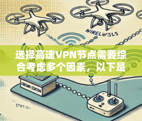 选择高速VPN节点需要综合考虑多个因素，以下是逐步的建议