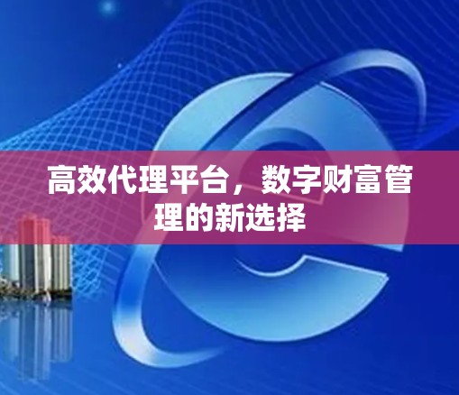 高效代理平台，数字财富管理的新选择