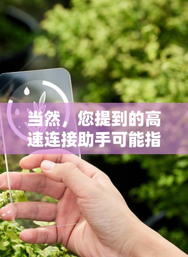 当然,您提到的高速连接助手可能指的是一种高效的信息查询工具,如搜索引擎、在线数据库或特定平台。如果您需要一个快速获取信息的工具,可以考虑以下几种方式 当然,您提到的高速连接助手可能指的是一种高效的信息查询工具,如搜索引擎、在线数据库或特定平台。如果您需要一个快速获取信息的工具,可以考虑以下几种方式