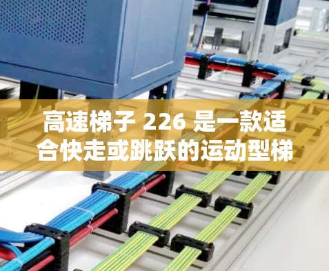 高速梯子 226 是一款适合快走或跳跃的运动型梯子，具有多种功能和调整选项。以下是关于如何正确使用高速梯子 226 的详细说明