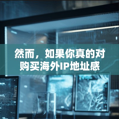然而，如果你真的对购买海外IP地址感兴趣，并且希望通过这种方式来保护自己的网络安全，以下是一些可能的途径和建议