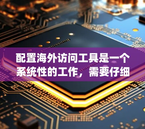 配置海外访问工具是一个系统性的工作，需要仔细规划和操作。以下是一个步骤-by-step的指南，帮助您系统地学习和配置海外访问工具