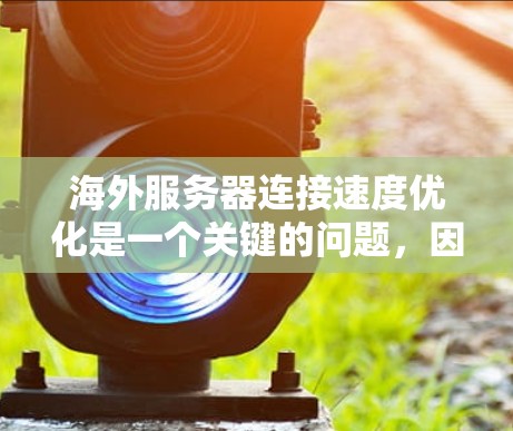 海外服务器连接速度优化是一个关键的问题，因为它直接影响了用户体验、服务器的稳定性和资源利用率。以下是一些优化海外服务器连接速度的建议
