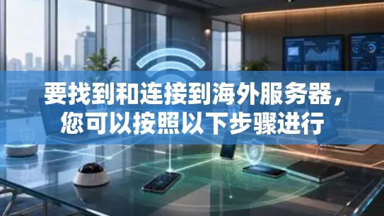 要找到和连接到海外服务器，您可以按照以下步骤进行