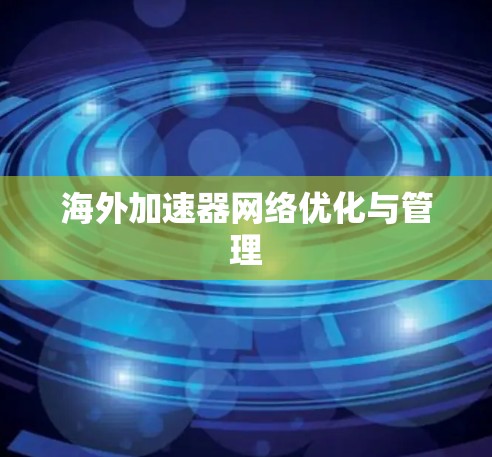 海外加速器网络优化与管理
