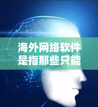 海外网络软件是指那些只能在特定国家或地区使用，或只能访问特定网络平台的软件。这些软件可能涉及国际化的网络配置、跨国家网络使用以及安全管理等问题。以下是对海外网络软件的详细分析