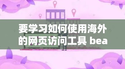 要学习如何使用海外的网页访问工具 beautiful browser，可以按照以下步骤进行