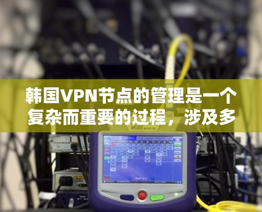 韩国VPN节点的管理是一个复杂而重要的过程，涉及多方面的技术、法律和用户权限的控制。以下是对该问题的详细解答