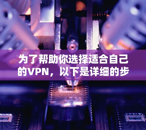 为了帮助你选择适合自己的VPN，以下是详细的步骤和推荐