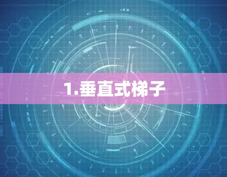 1.垂直式梯子