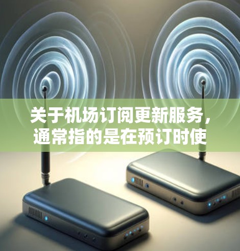 关于机场订阅更新服务,通常指的是在预订时使用特定的订阅功能,以便获得最新的信息。以下是一些可能的相关信息和建议 关于机场订阅更新服务,通常指的是在预订时使用特定的订阅功能,以便获得最新的信息。以下是一些可能的相关信息和建议