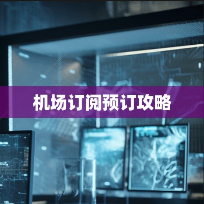 机场订阅预订攻略