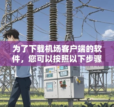 为了下载机场客户端的软件，您可以按照以下步骤进行操作