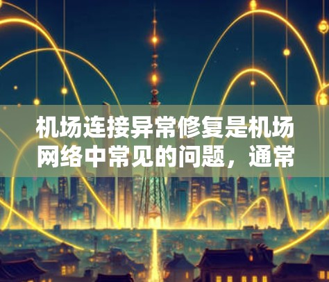 机场连接异常修复是机场网络中常见的问题，通常涉及设备之间的连接异常，如超时、错误协议或者设备故障等。以下是一些可能的原因和解决方法