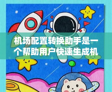 机场配置转换助手是一个帮助用户快速生成机场配置文件的工具。它能够支持多种机场配置格式，包括JSON、XML和其他常见格式。以下是详细的设计